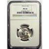 Image 5 : NGC slabbed Washington quarter lot; 1950PS-54S-63 all MS65 and