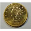 Image 1 : 1889S $10 GOLD  MS61