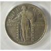 Image 2 : 1921 Standing Liberty quarter PCGS20.A very solid strike  RARE