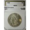 Image 1 : 1900 Morgan $ PCI63PL graded right