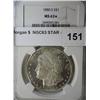 Image 1 : 1880S Morgan $  NGC63 STAR