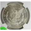 Image 3 : 1880S Morgan $  NGC63 STAR