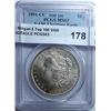 Image 1 : 1891CC Morgan $ Top 100 VAM SPITTING EAGLE PCGS63