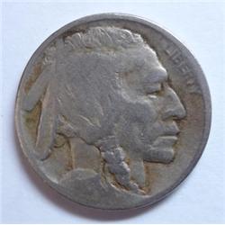 1913D T2 Buffalo nickel  clear date VG