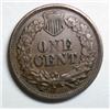 Image 2 : 1864 BRZ Indian penny  4 diamond XF/AU near perfect color