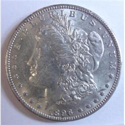 1896O Morgan $  undipped  MS60**VERY UNUSUAL FOR THIS DATE MOST ARE DIPPED OR