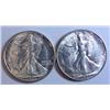 Image 1 : 1945D and 1946D Walker half $  MS64