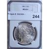Image 1 : 1881S Morgan $  NGC65+
