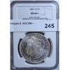 Image 1 : 1881S Morgan $  NGC66+