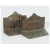 Image 1 : Bronze Alamo Iron Works Alamo Bookends