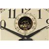 Image 9 : Oak Cased Factory Master Clock