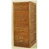 Image 2 : Oak Four Drawer Legal File Cabinet