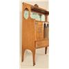Image 8 : Oak Sideboard With China Display Center