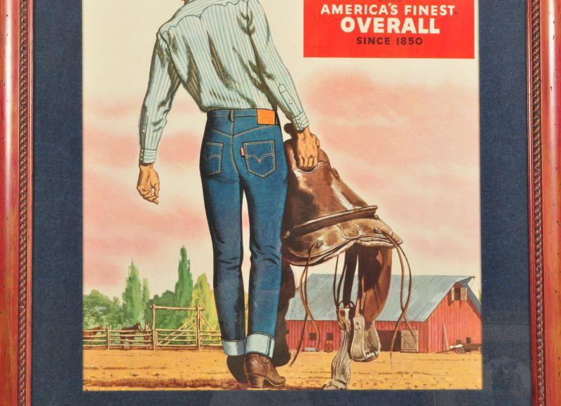 vintage levis poster