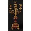 Image 2 : French Mantle Clock With Two Candelabras