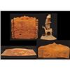 Image 1 : Collection of Texas Folk Art Carved Hunting Scenes