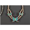 Image 3 : 2 Silver & Turquoise Necklaces