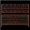 Image 1 : Two Fretwork Panels. Stick & Ball