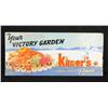 Image 1 : Kuner's Cardboard Victory Garden Sign