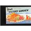 Image 2 : Kuner's Cardboard Victory Garden Sign