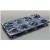 Image 1 : Cobalt Swirl Blue Graniteware Muffin Tray