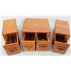 Image 2 : Four Oak Filing Drawers