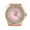 Image 1 : Kathy Zeeland Ladies Watch with Crystal Bezel and Pink Dial