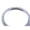 Image 1 : 18k Diamond Bezel for Ladies' DATED Rolex (0.75 ct)