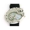 Image 2 : CROTON LADIES WATCH CN207338 LEOPARD CRYSTAL MOP BLACK