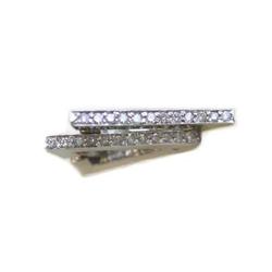 14k White Gold Diamond Earrings