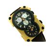 Image 3 : Croton CC311291BRBK Men's Black Dual Time Dial Chronograph Watch