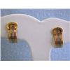 Image 1 : Cartier 18k Tri-color Gold Clip On Earrings