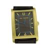 Image 1 : Ted Baker Men's TE1008 Sui-Ted 3-Hand Analog Leather Strap Watch