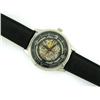 Image 2 : Akribos XXIV Men's AK410SS 'Saturnos' Skeleton Automatic Leather Strap Watch