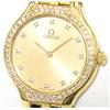 Image 1 : Omega 18K Yellow Gold Diamond Wrist Watch