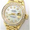 Image 1 : Rolex 18K Yellow Gold Diamond Watch