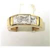 Image 1 : 14K Yellow Gold Diamond Ring