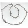 Image 2 : Judith Ripka 18K White Gold, Diamond Necklace
