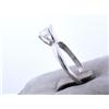 Image 4 : 14k White Gold Solitaire Diamond Ring (0.60 carat)