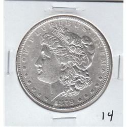 1879 SILVER MORGAN $1