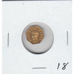 CALIFORNIA GOLD TOKEN/COIN 1855 FANTASY