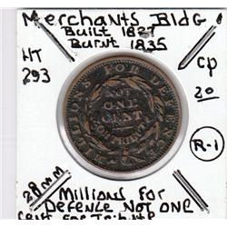 HARD TIMES TOKEN MILLION FOR DEFENSE 1827