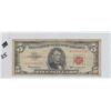 Image 1 : $5 RED SEAL FANCY SERIAL NUMBER 1963