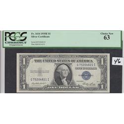 $1 1935 E SILVER CERTIFICATE PCGS