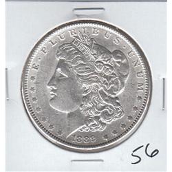 SILVER MORGAN $1 1889