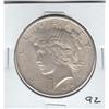 Image 1 : 1925 PEACE SILVER DOLLAR HIGH GRADE