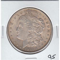 1921 SILVER MORGAN DOLLAR