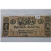 Image 3 : 1840's LARGE $20.00 CANAL NOTE