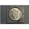 Image 1 : 1881 S MORGAN DOLLAR