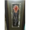 Image 2 : 2 Original Hand Painted Paintings "Midnight Rose" & "Midnight Blue"